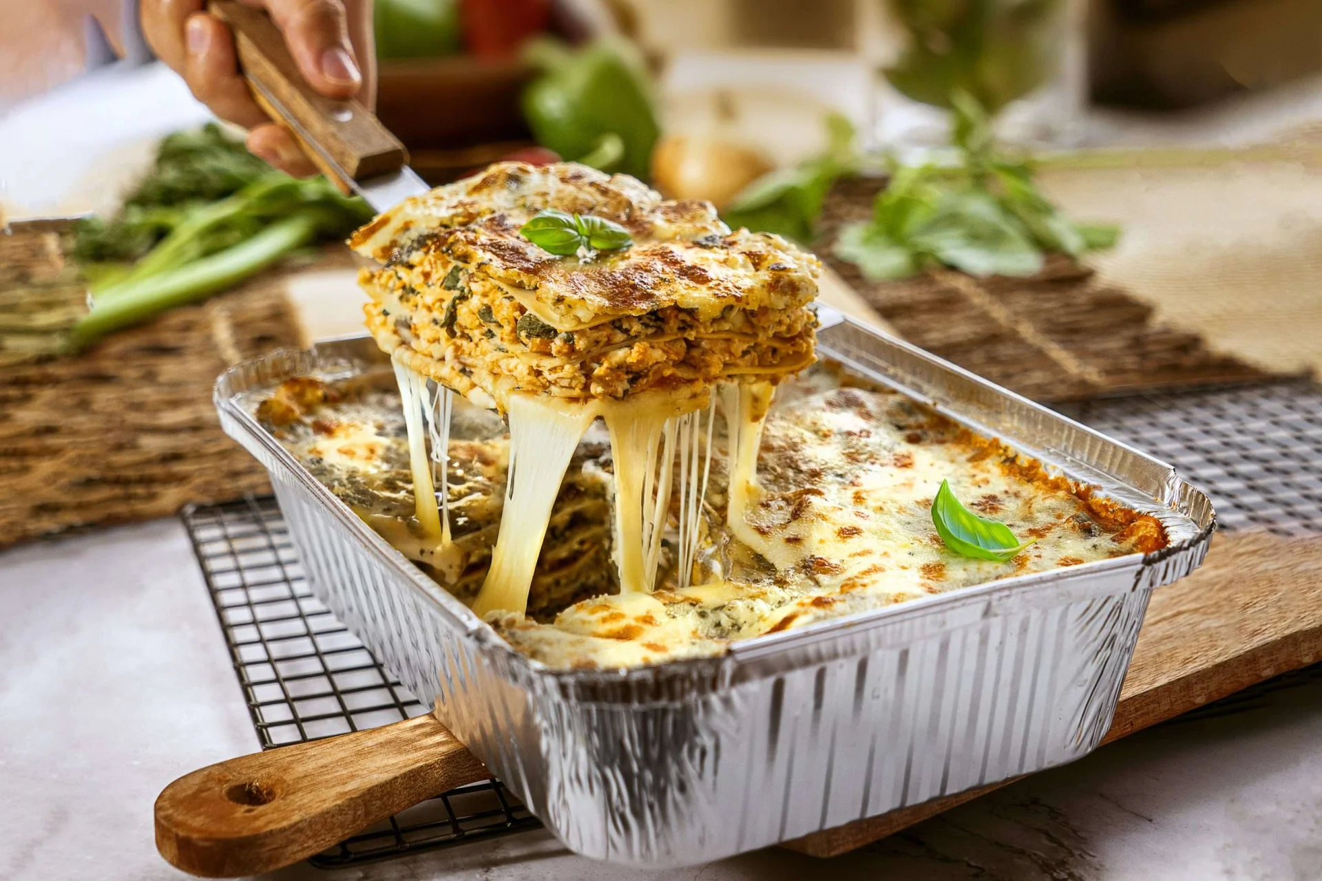 Rustic Garden Lasagna