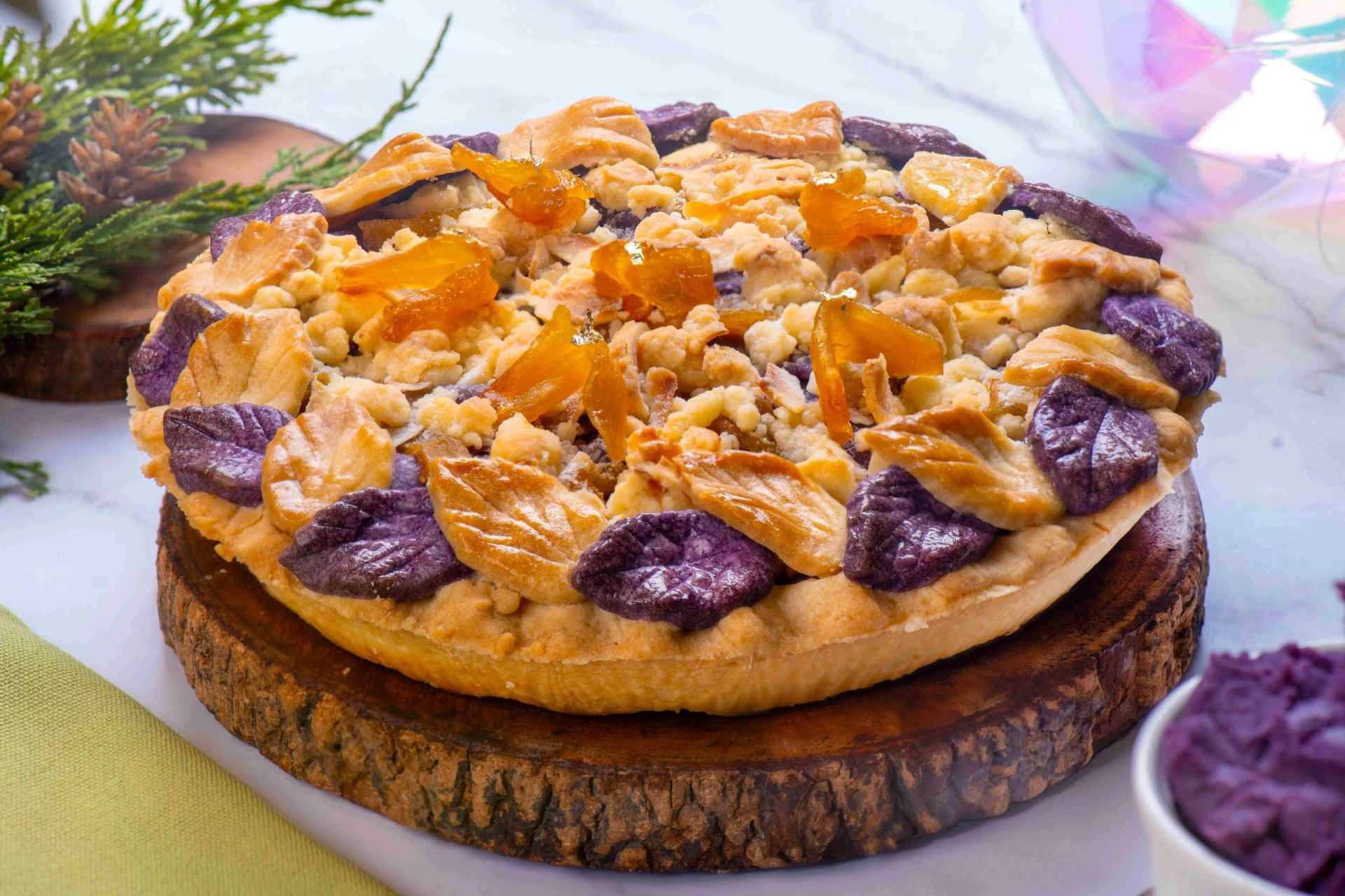 Ube Buko Langka Pie